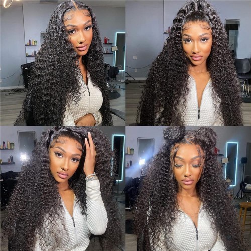 13x6 HD Lace Human Hair Kinky Curly Lace Front Wigs | Human Hair Wig | Lace Front